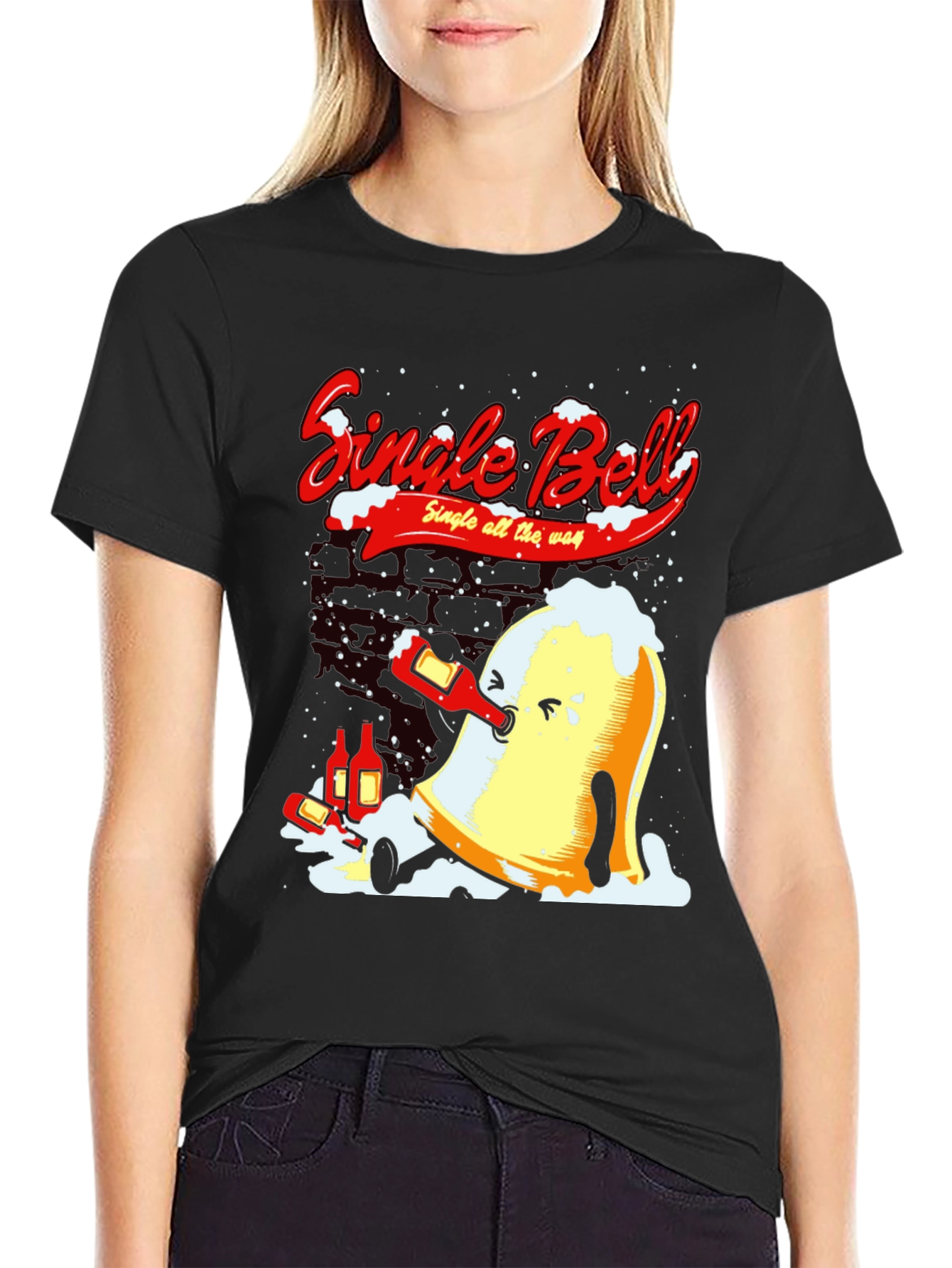 Camiseta Navideña Single Bell