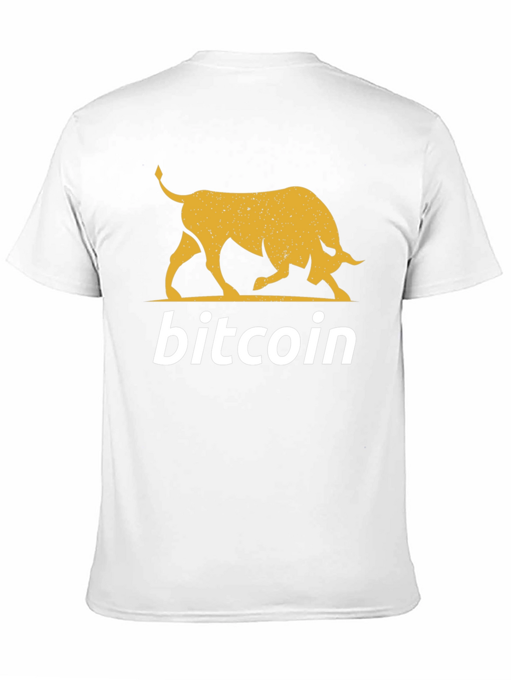 Camiseta Bitcoin Bull Black Crypto Moda