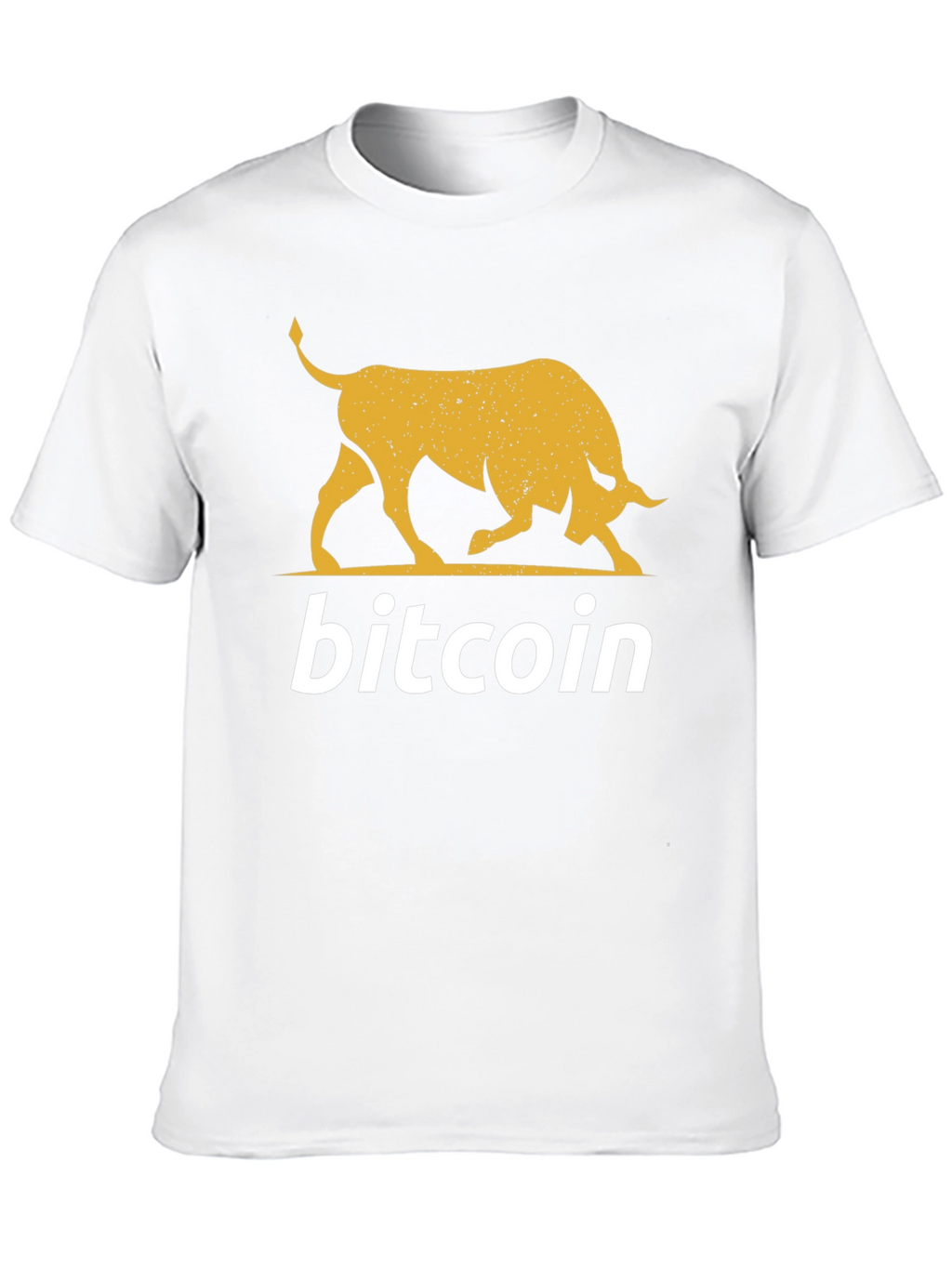 Camiseta Bitcoin Bull Black Crypto Moda