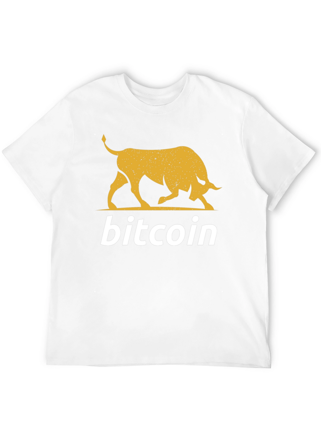 Camiseta Bitcoin Bull Black Crypto Moda