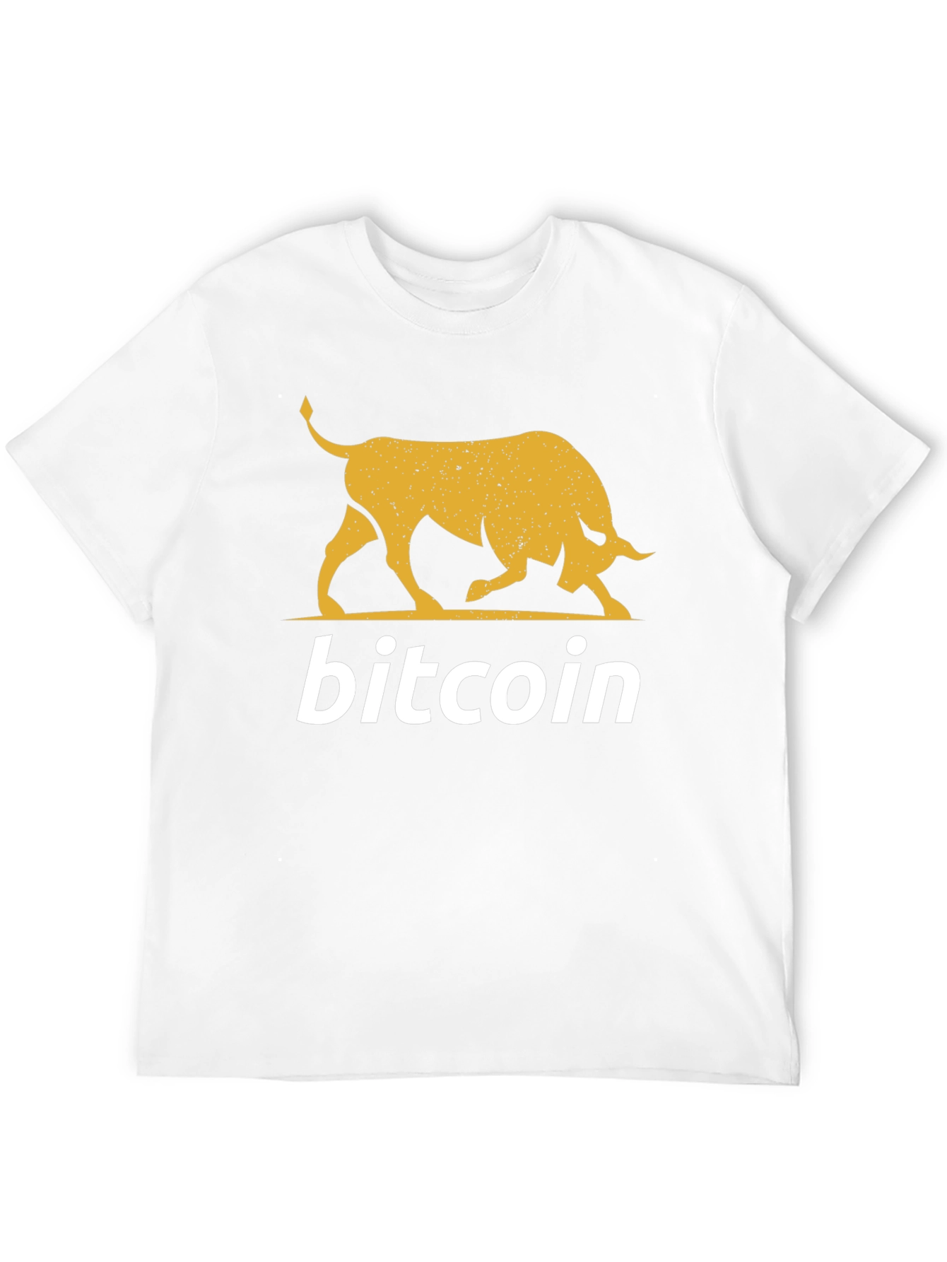 Camiseta Bitcoin Bull Black Crypto Moda