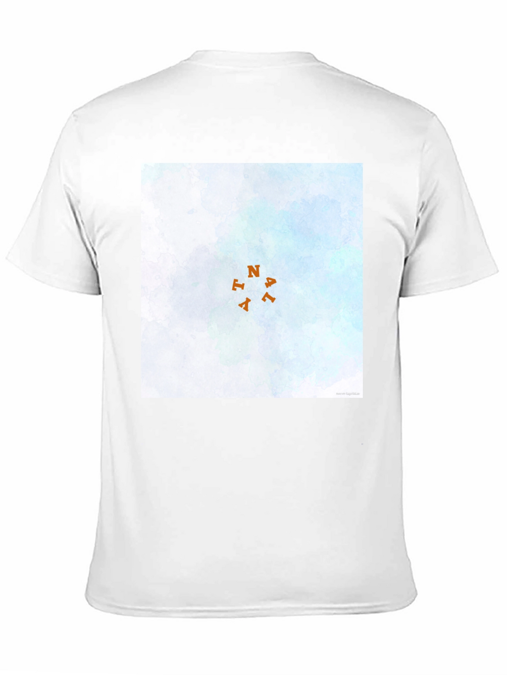 Camiseta Negra con Diseño Abstracto Natal