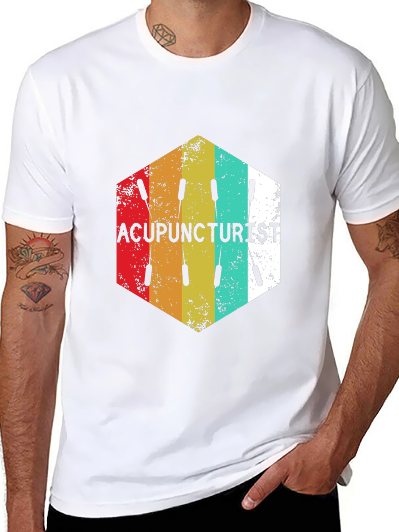 Camiseta Acupunturista Retro