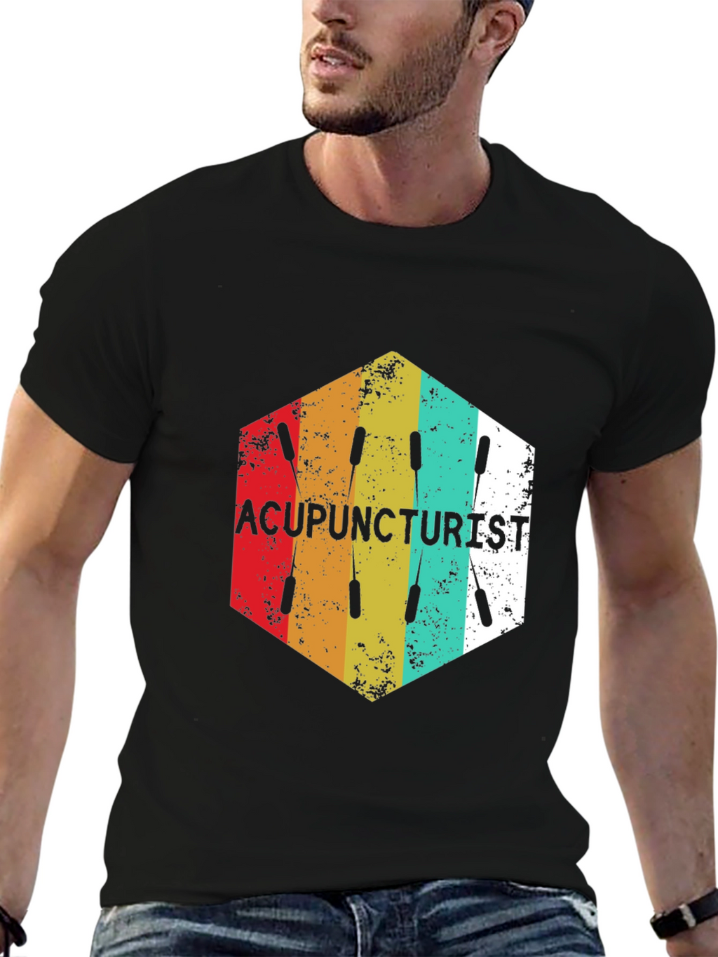 Camiseta Acupunturista Retro