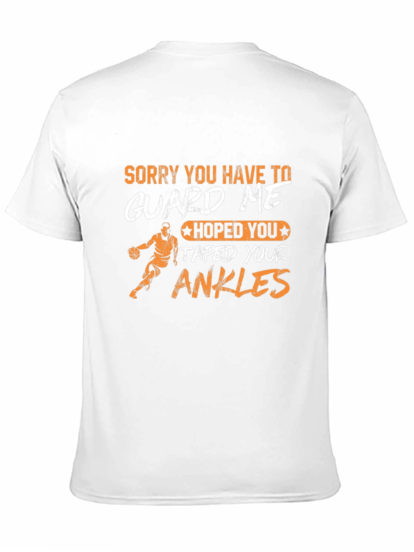 Camiseta de baloncesto: Lo siento tienes que marcarme