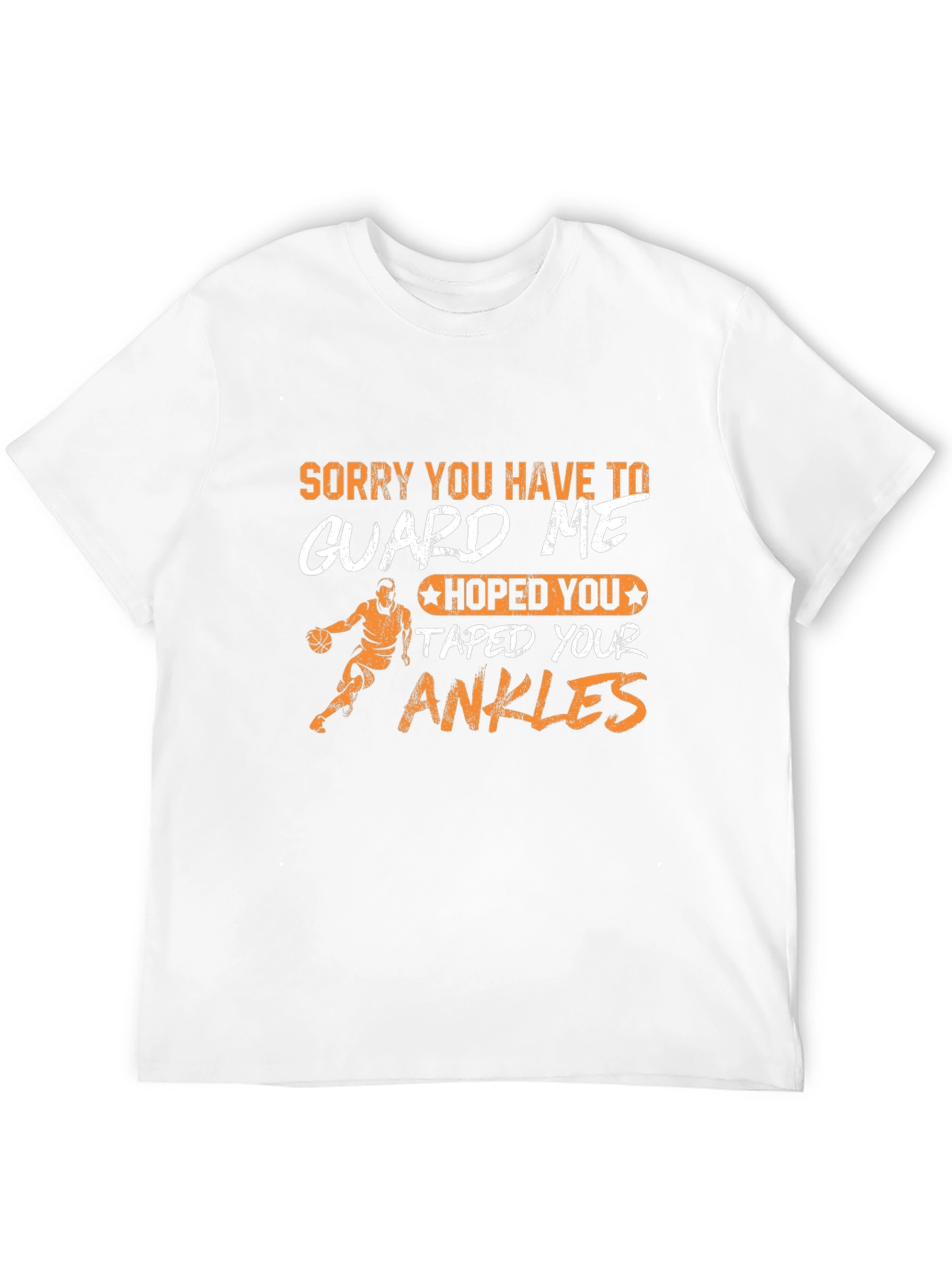 Camiseta de baloncesto: Lo siento tienes que marcarme