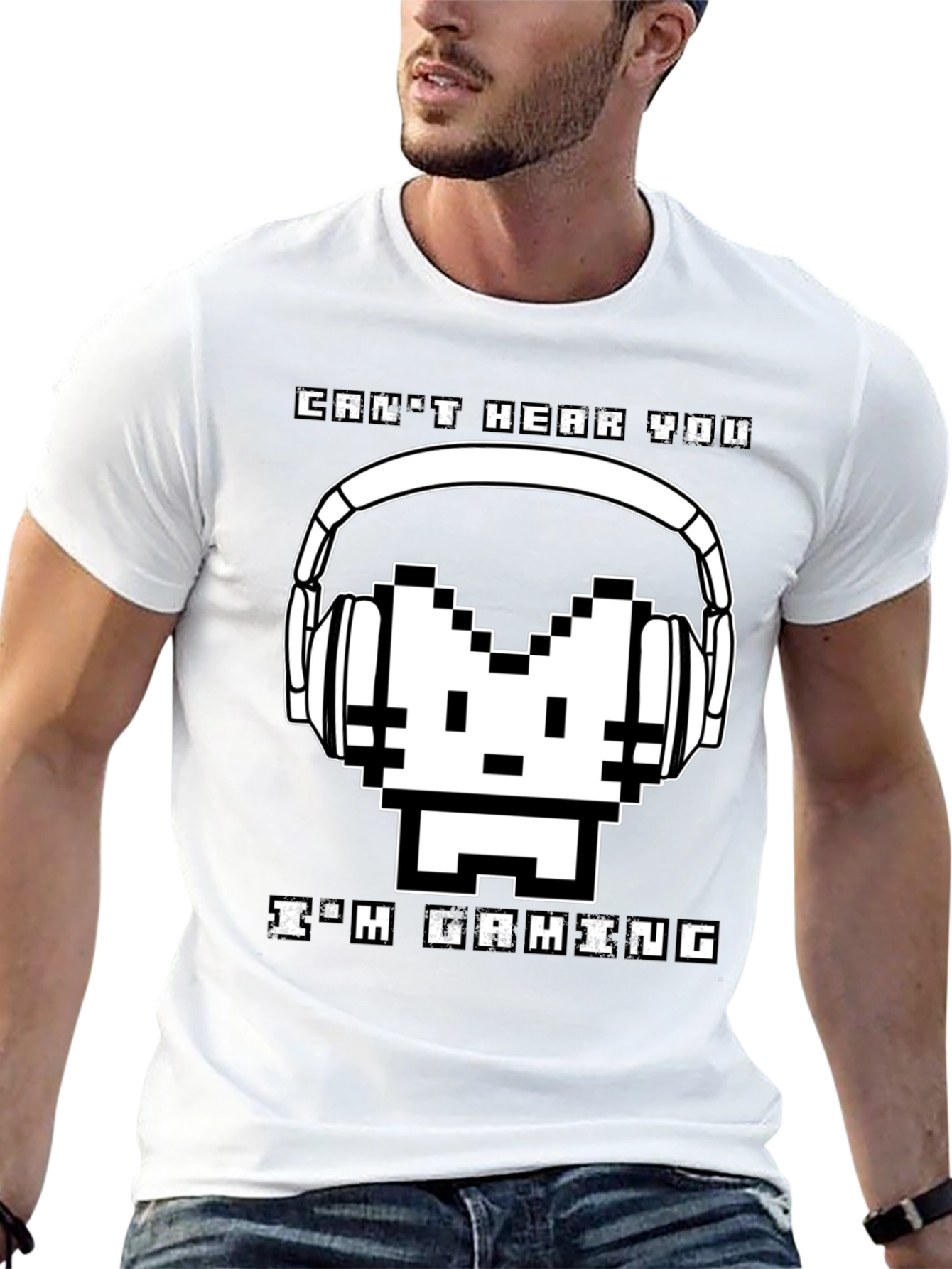 Camiseta Gamer: No Te Escucho Estoy Jugando