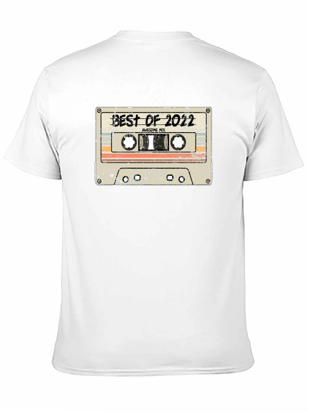 Camiseta Negra Best of 2022 Estilo Retro