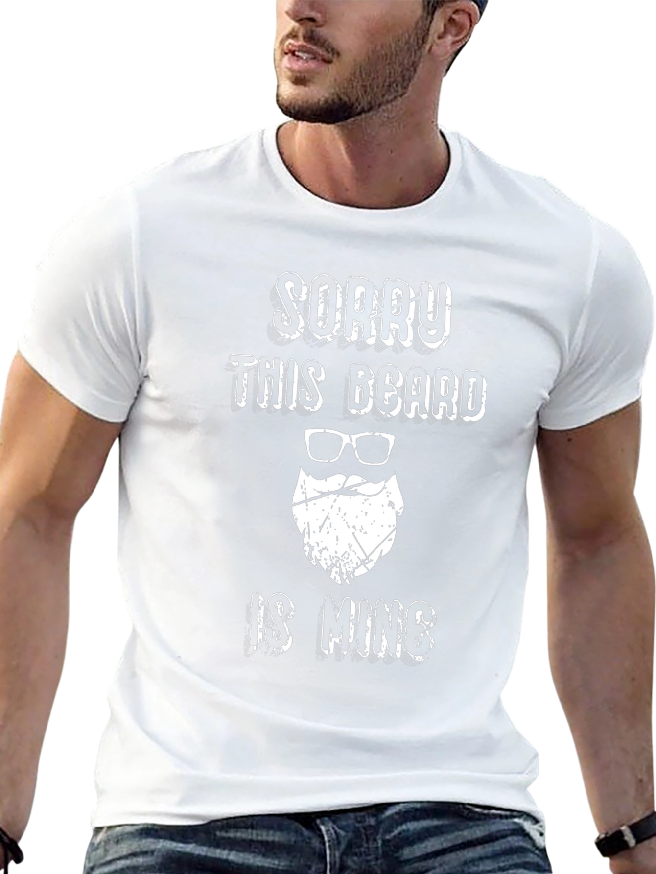 Camiseta Hombre - Lo Siento Esta Barba es Mía