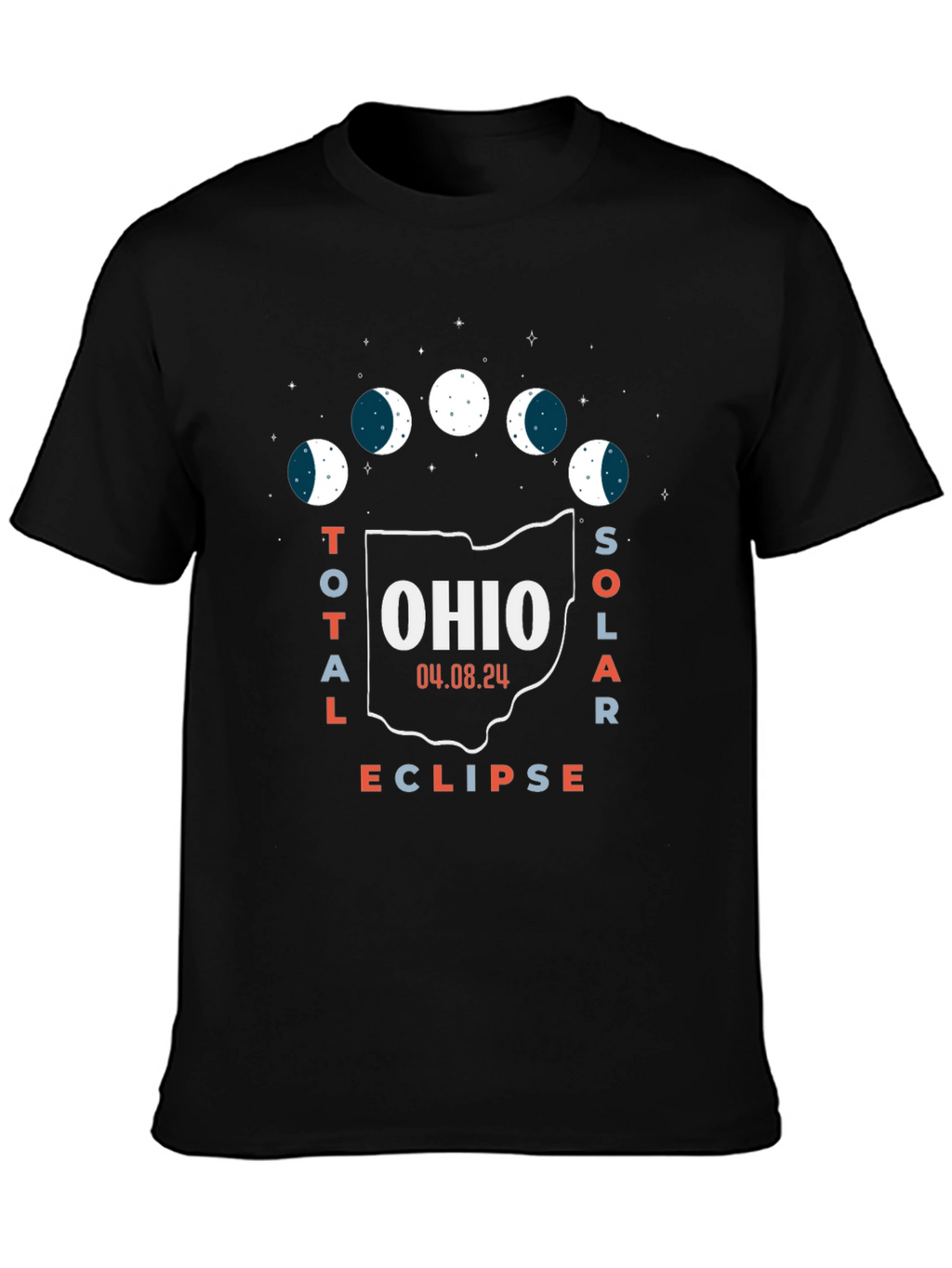 Camiseta Eclipse Solar Ohio 2024