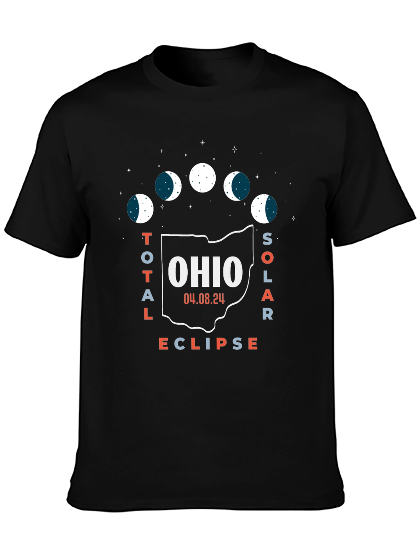 Camiseta Eclipse Solar Ohio 2024