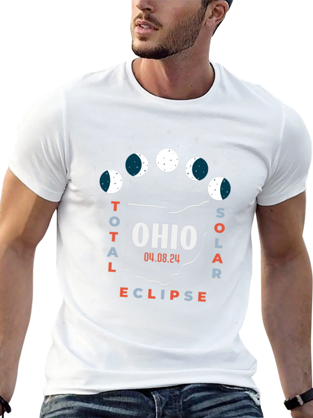Camiseta Eclipse Solar Ohio 2024