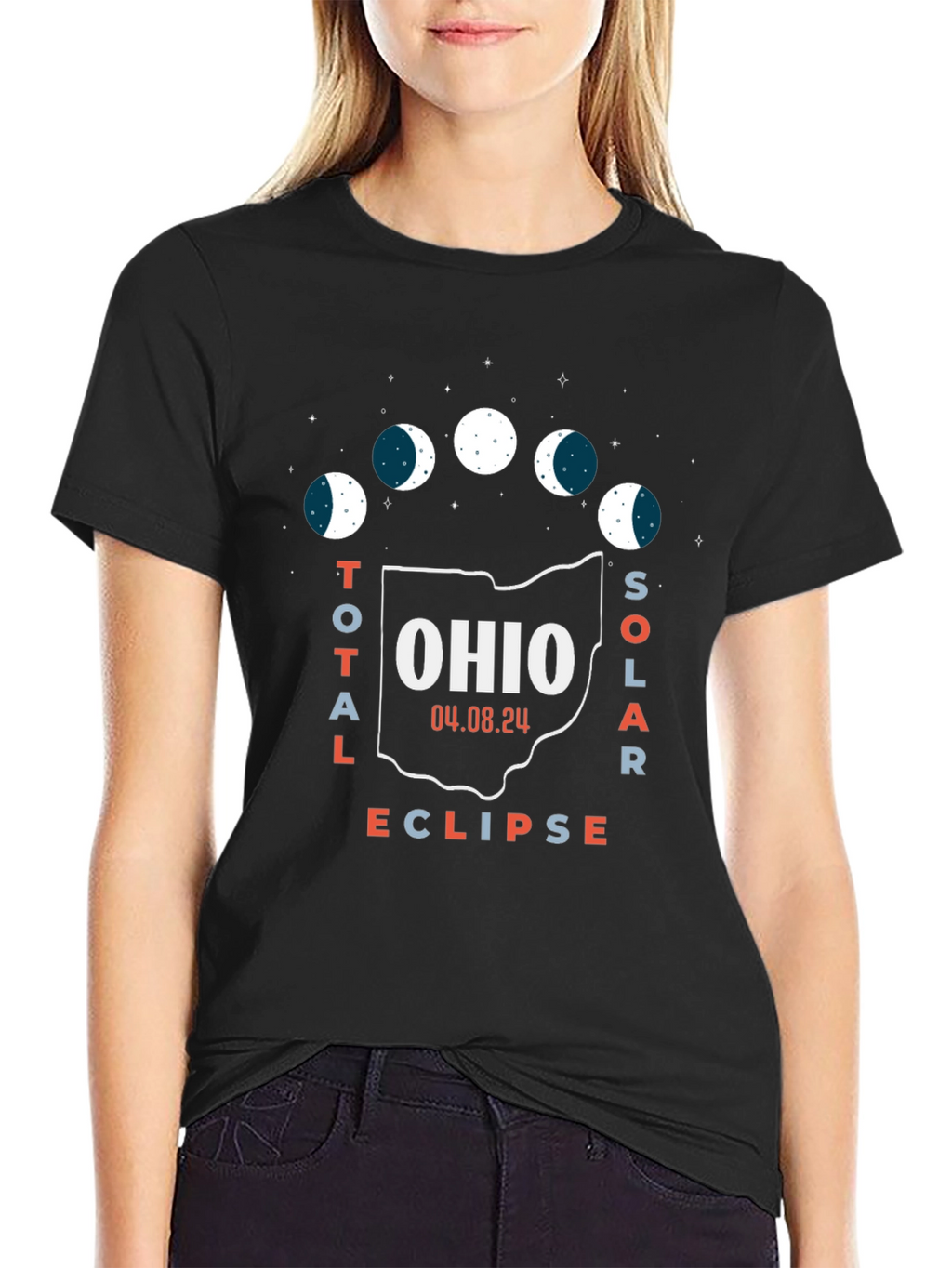 Camiseta Eclipse Solar Ohio 2024