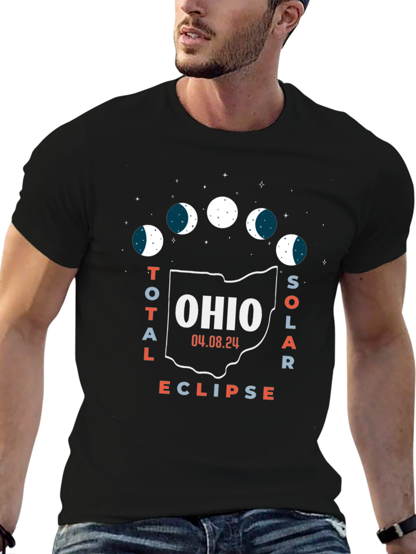 Camiseta Eclipse Solar Ohio 2024