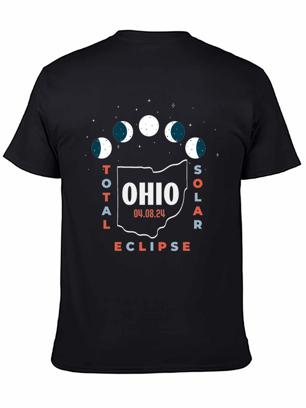 Camiseta Eclipse Solar Ohio 2024