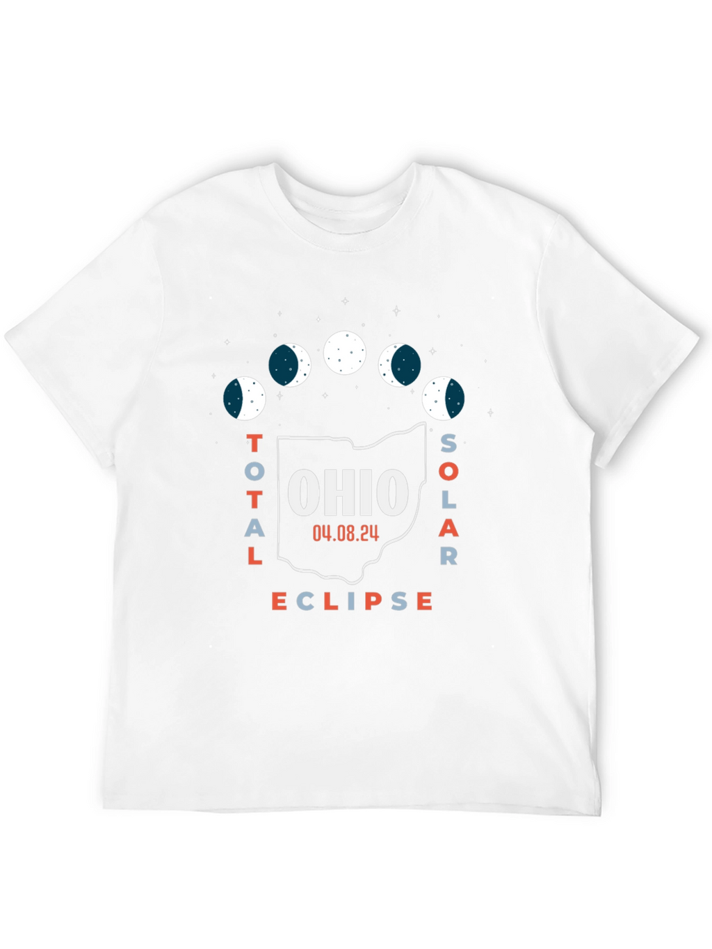 Camiseta Eclipse Solar Ohio 2024
