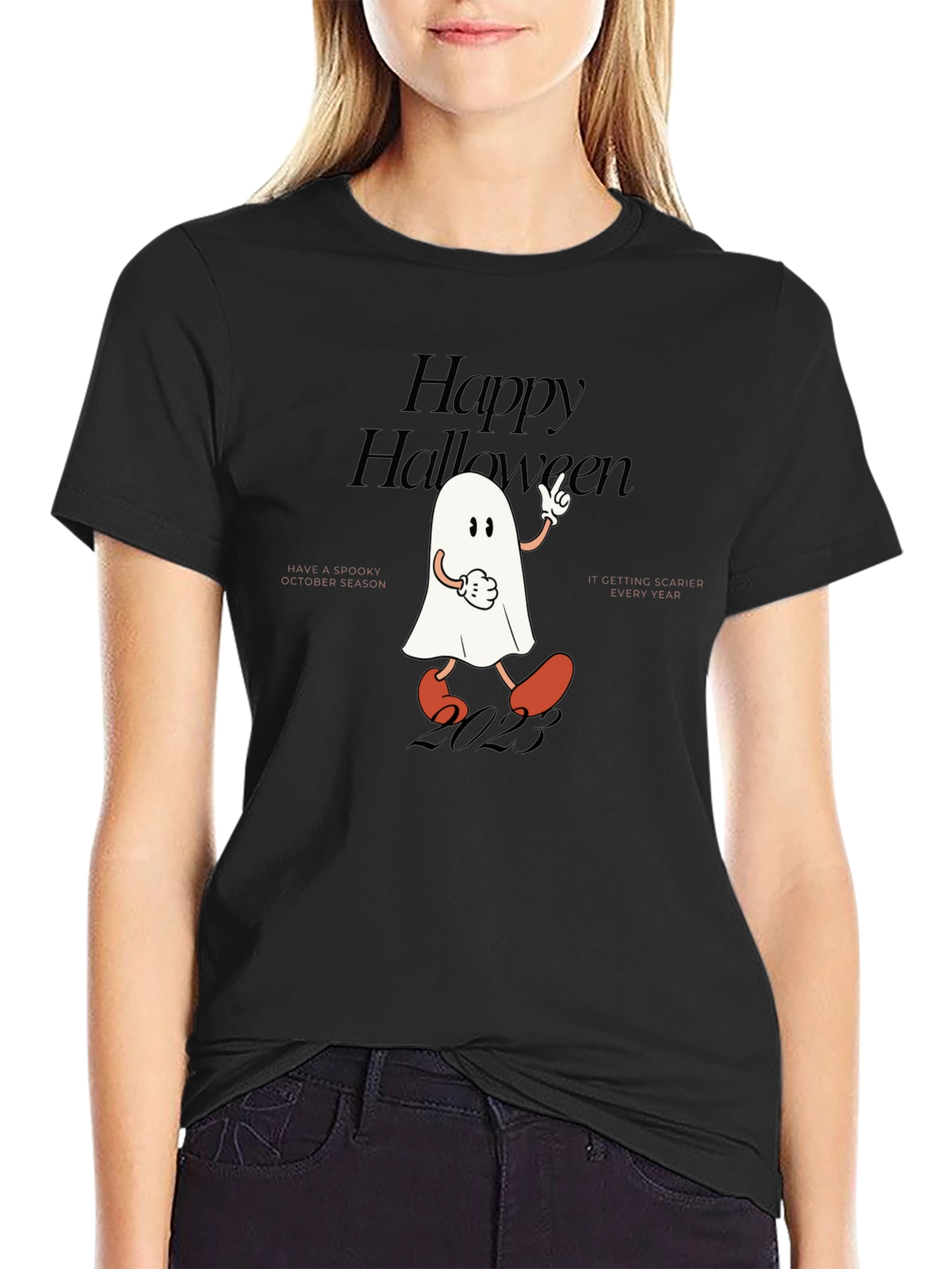 Camiseta Halloween Fantasma 2023