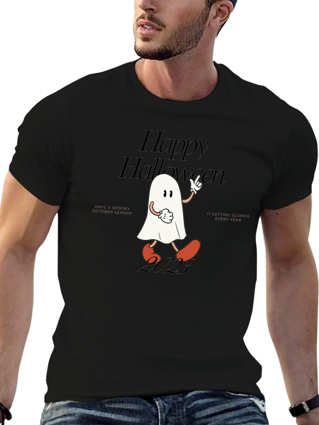 Camiseta Halloween Fantasma 2023