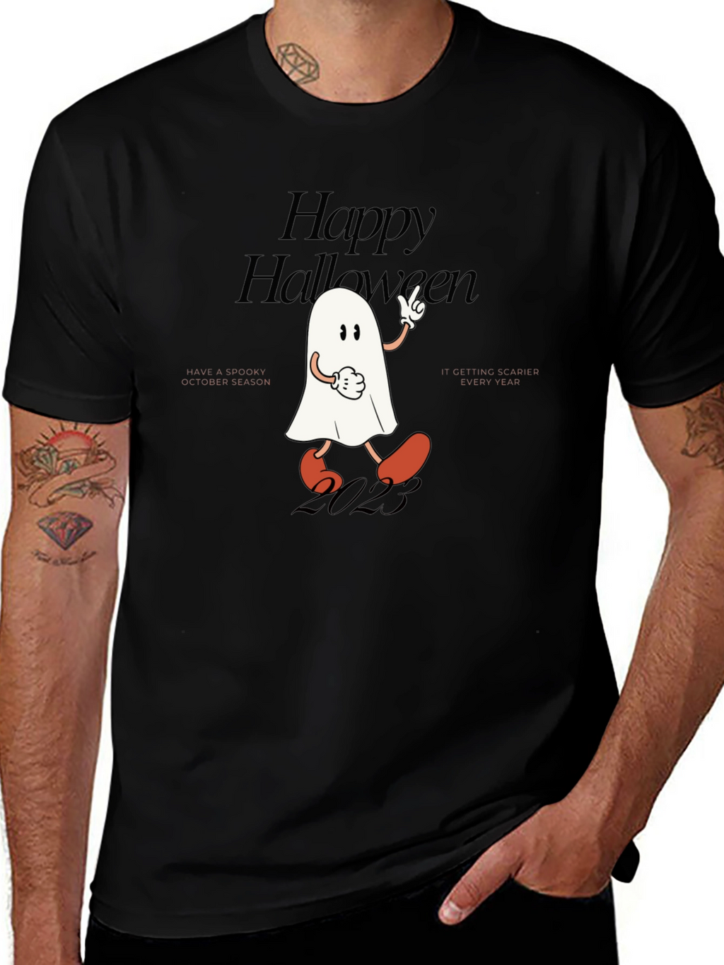 Camiseta Halloween Fantasma 2023