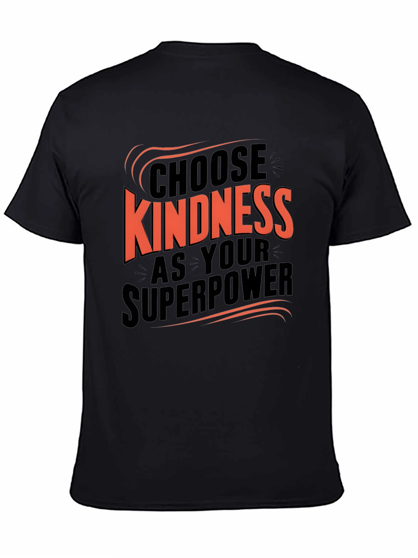 Camiseta Negra Choose Kindness Superpoder
