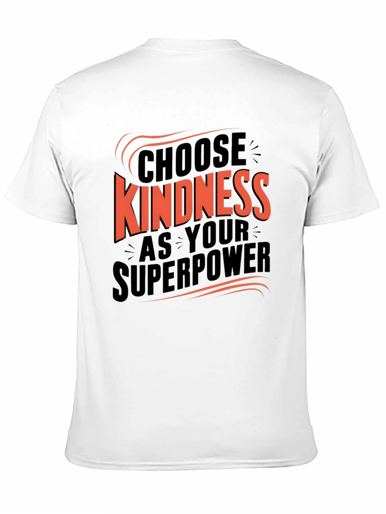 Camiseta Negra Choose Kindness Superpoder