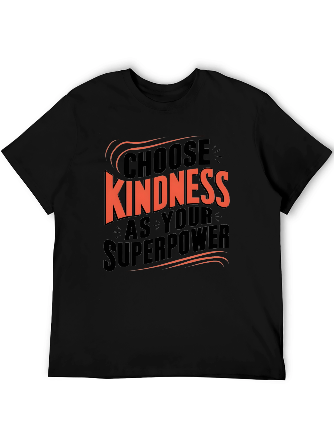 Camiseta Negra Choose Kindness Superpoder