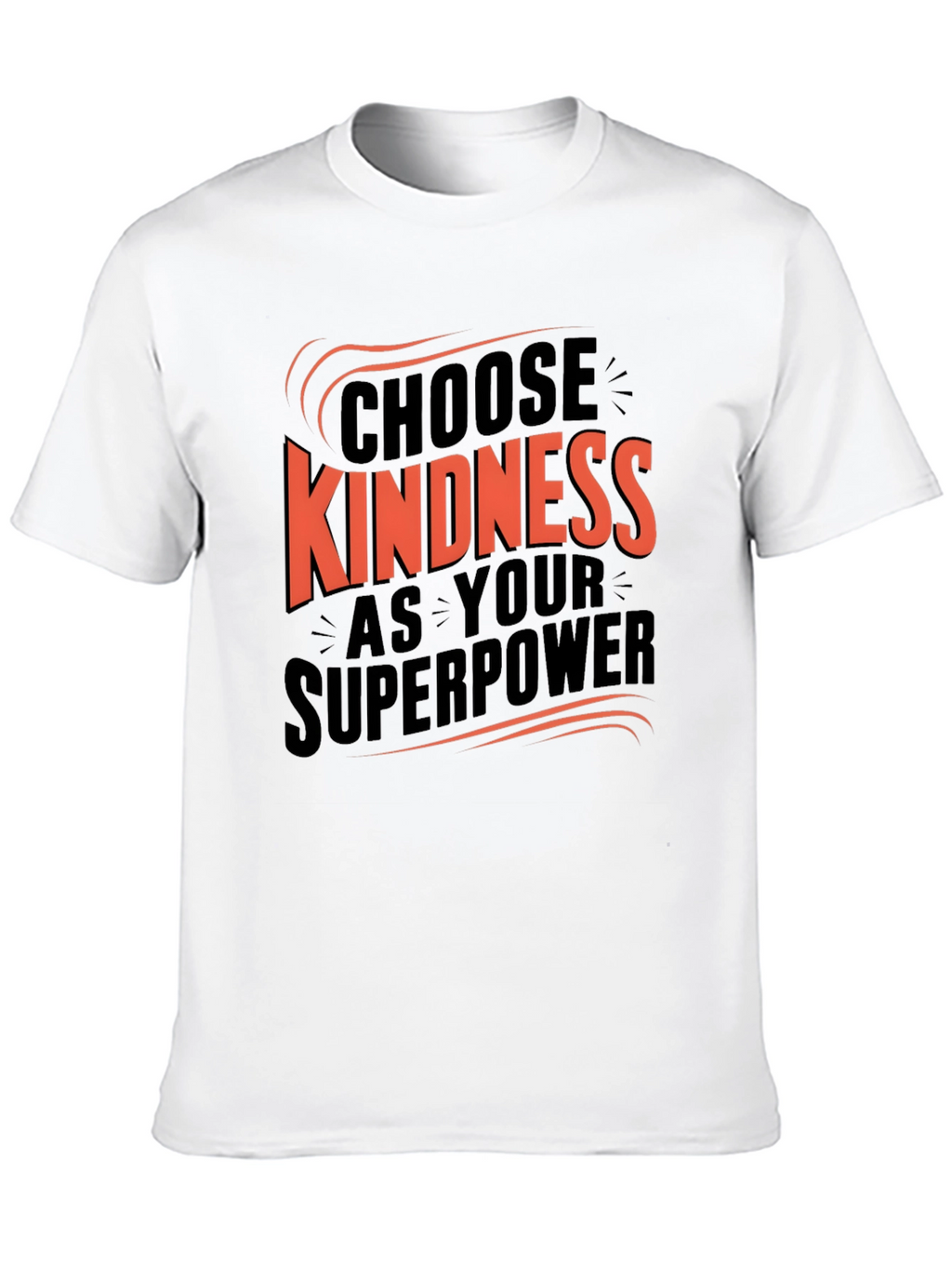 Camiseta Negra Choose Kindness Superpoder