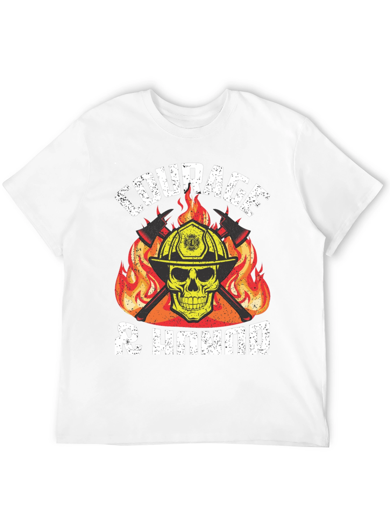 Camiseta Bombero: Coraje y Honor