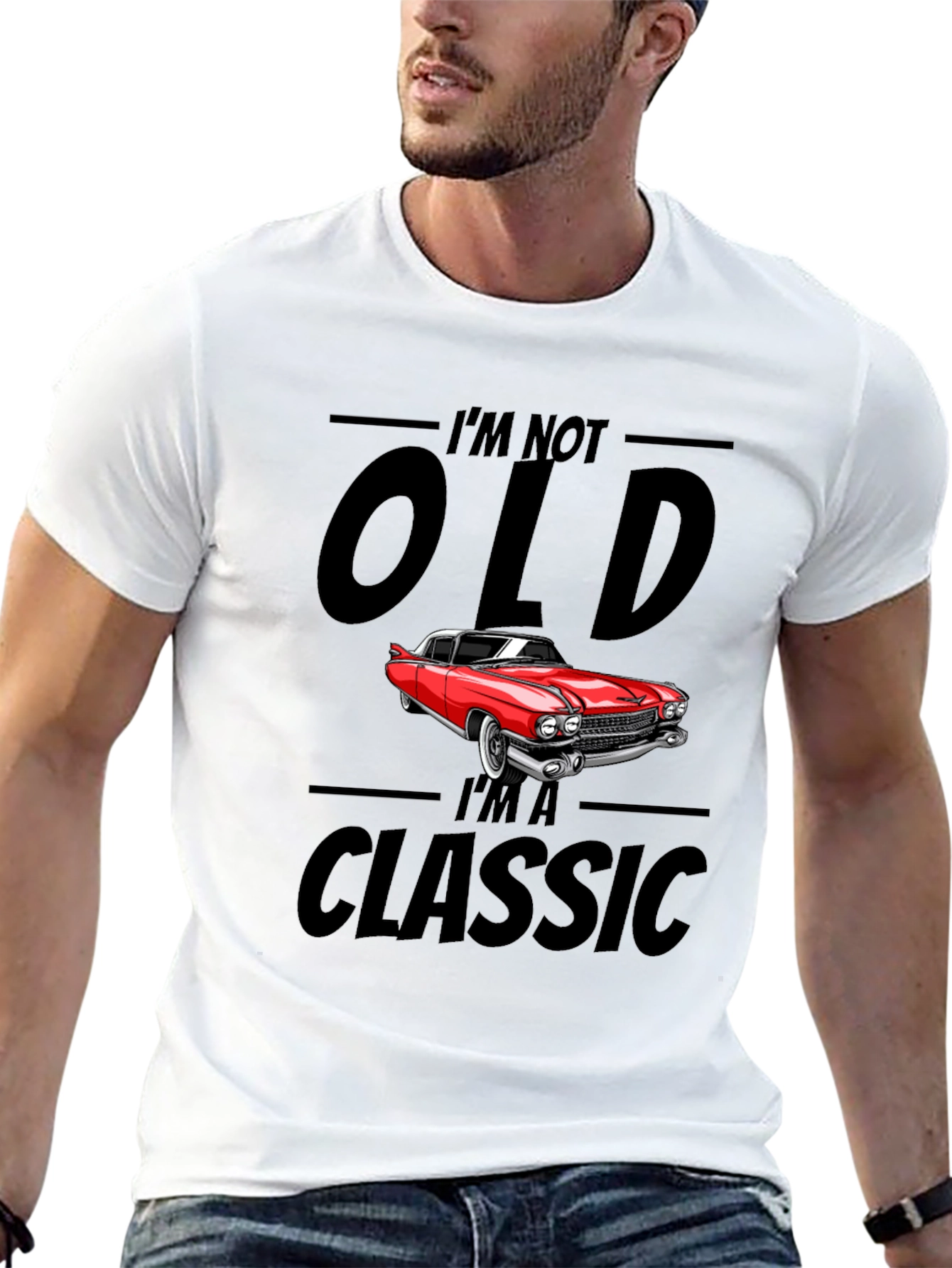 Camiseta Clásica Im Not Old Im a Classic
