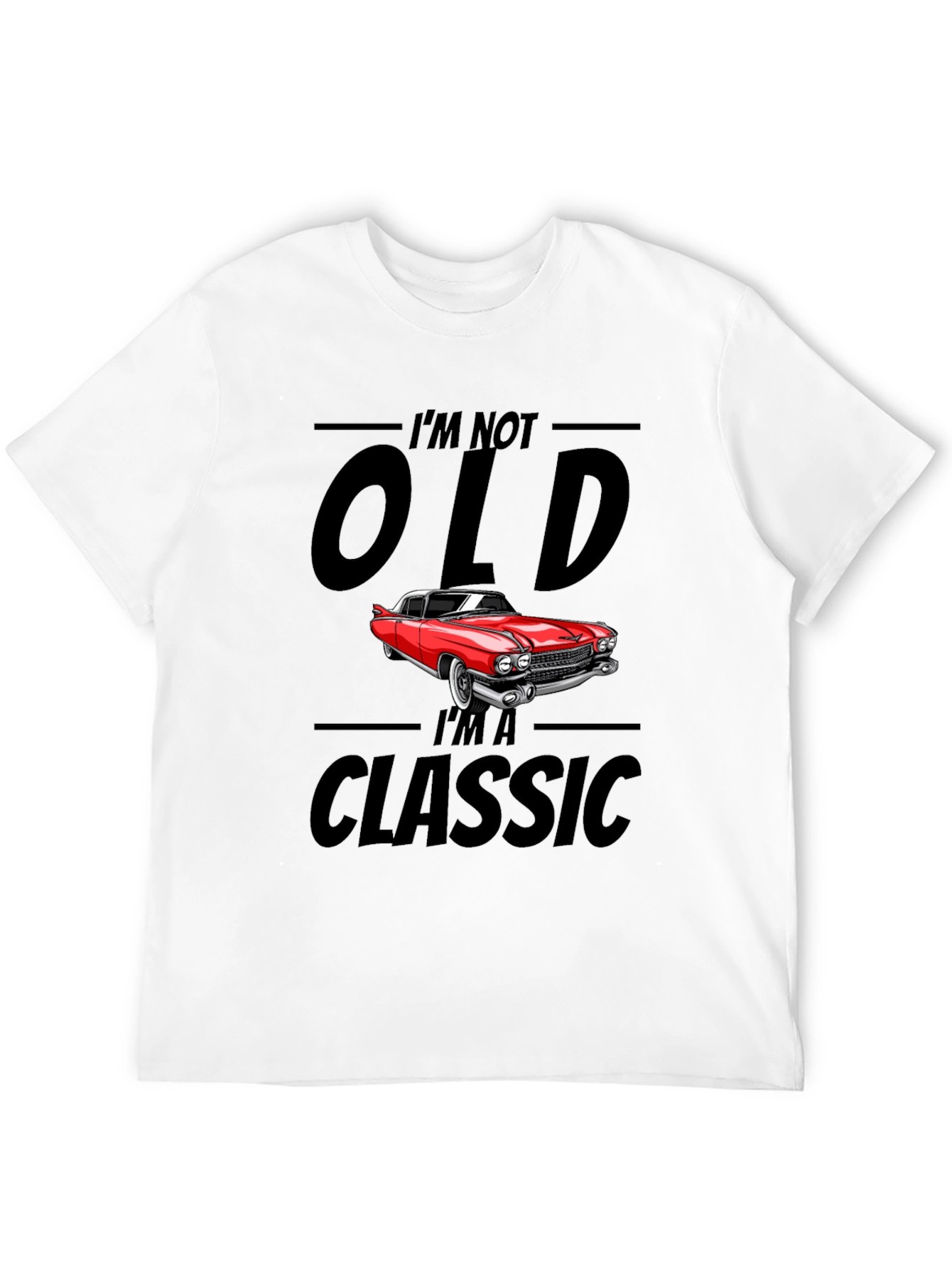 Camiseta Clásica Im Not Old Im a Classic