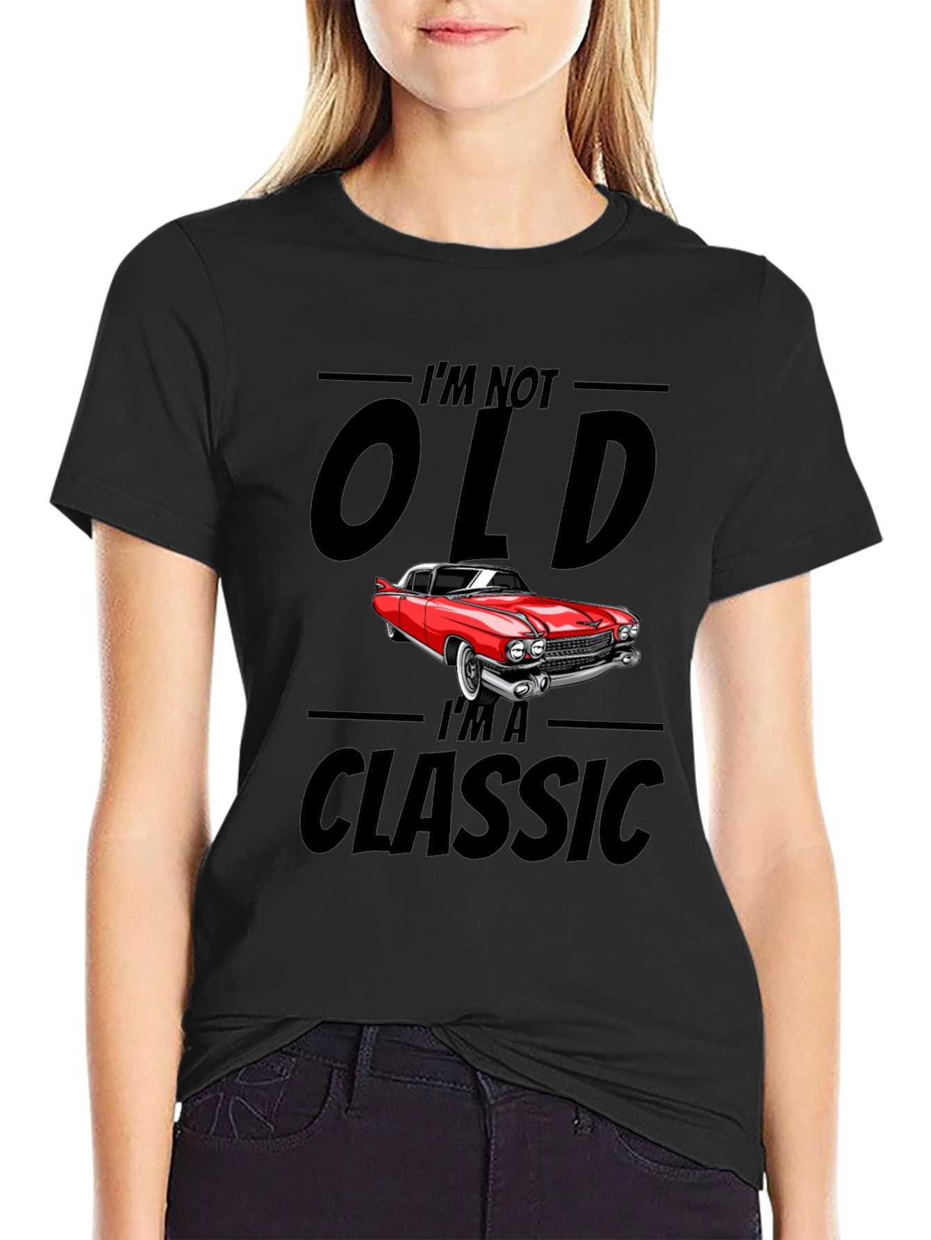 Camiseta Clásica Im Not Old Im a Classic