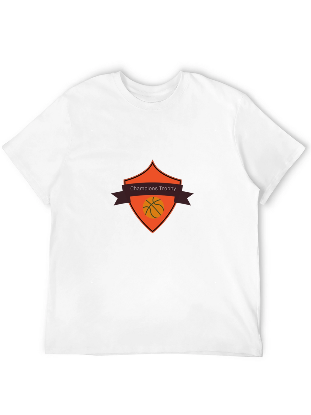 Camiseta Negra Champions Trophy Baloncesto