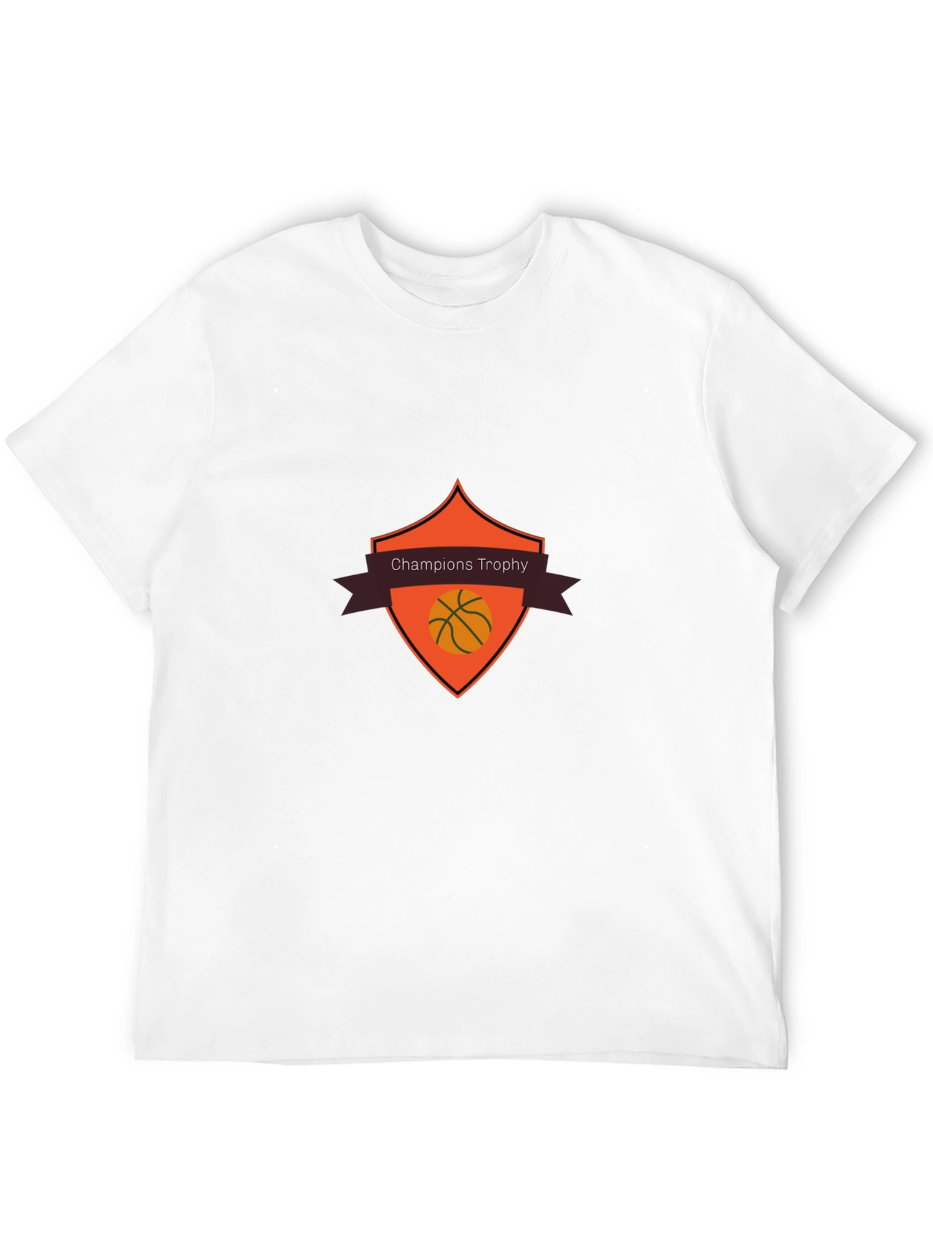 Camiseta Negra Champions Trophy Baloncesto
