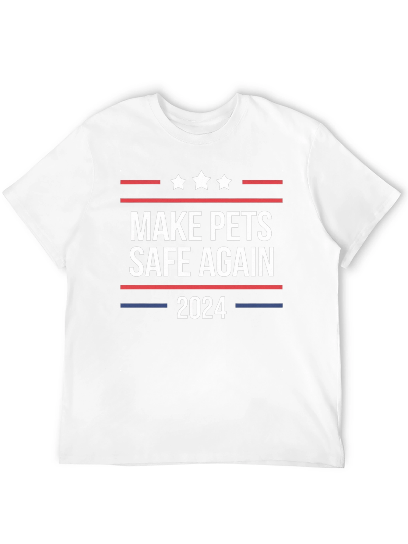 Camiseta Make Pets Safe Again 2024