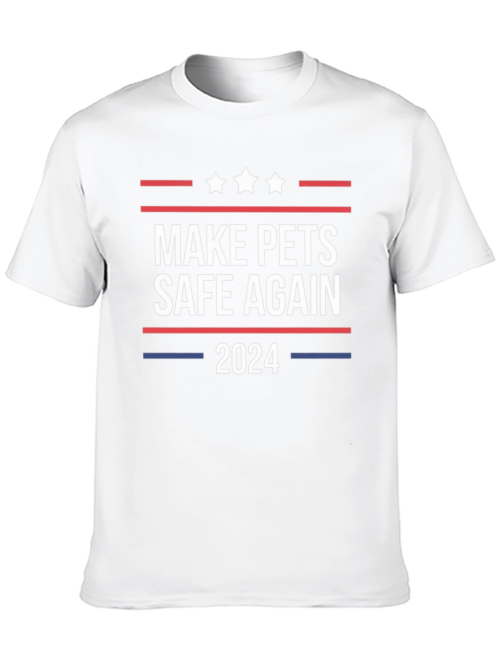 Camiseta Make Pets Safe Again 2024
