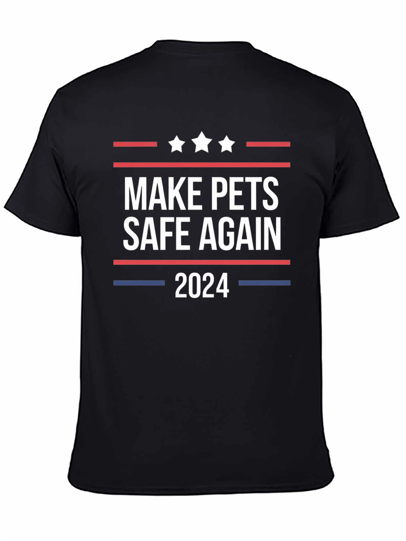 Camiseta Make Pets Safe Again 2024