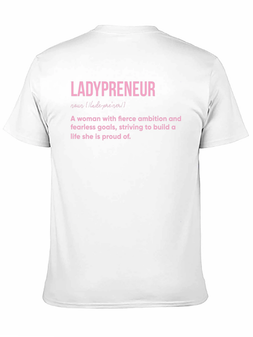 Camiseta Ladypreneur Negra con Diseño Empoderador