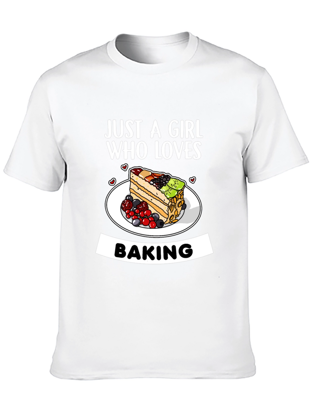Camiseta Just a Girl Who Loves Baking