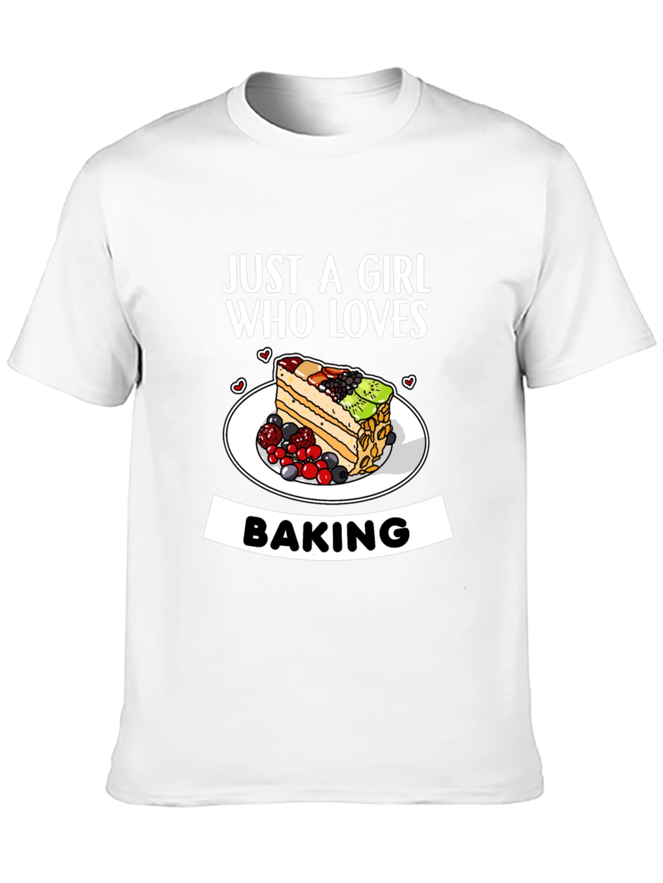 Camiseta Just a Girl Who Loves Baking