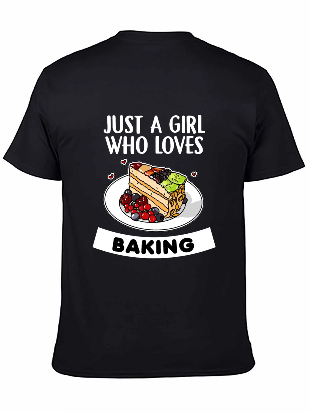Camiseta Just a Girl Who Loves Baking