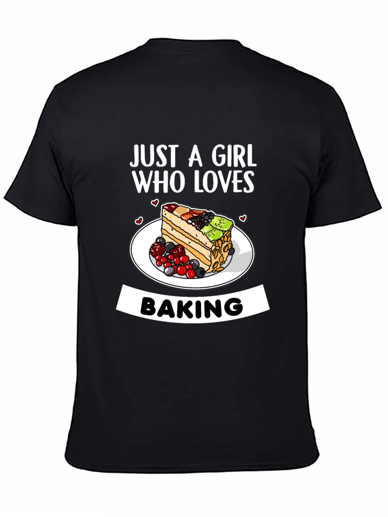 Camiseta Just a Girl Who Loves Baking