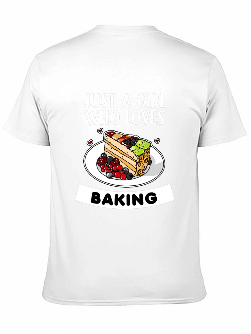 Camiseta Just a Girl Who Loves Baking