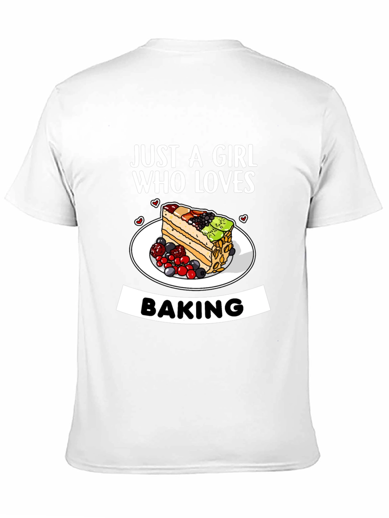 Camiseta Just a Girl Who Loves Baking
