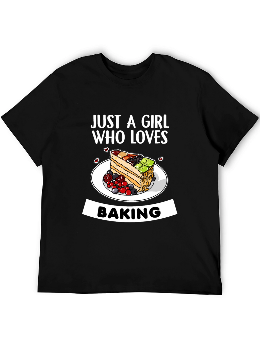 Camiseta Just a Girl Who Loves Baking