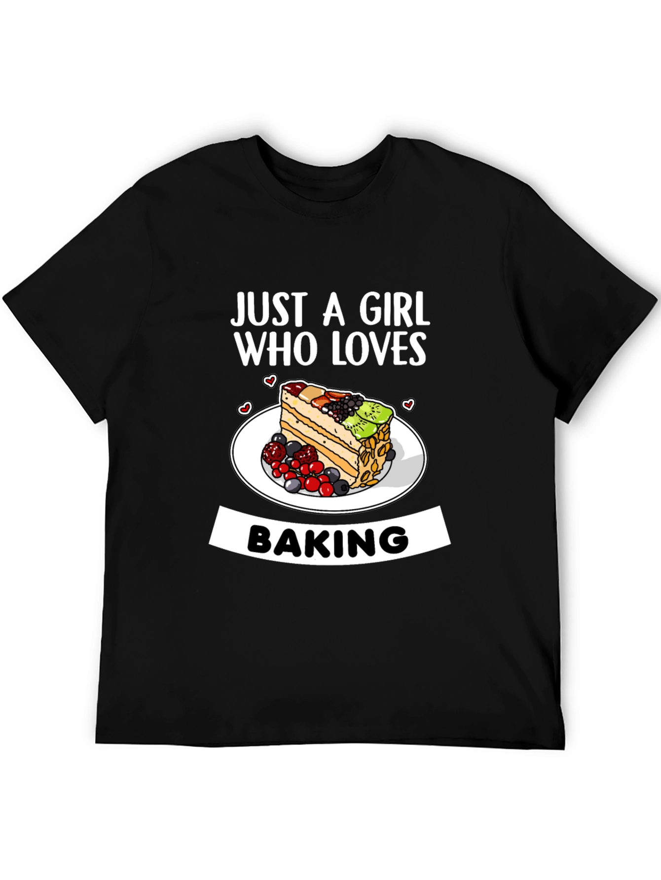 Camiseta Just a Girl Who Loves Baking