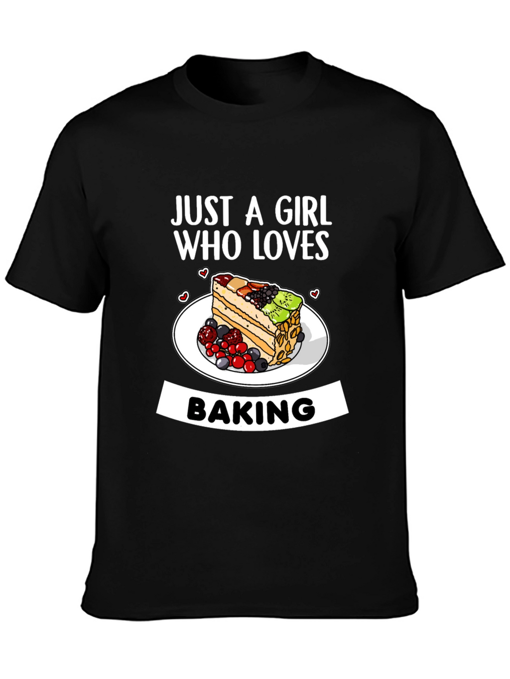 Camiseta Just a Girl Who Loves Baking