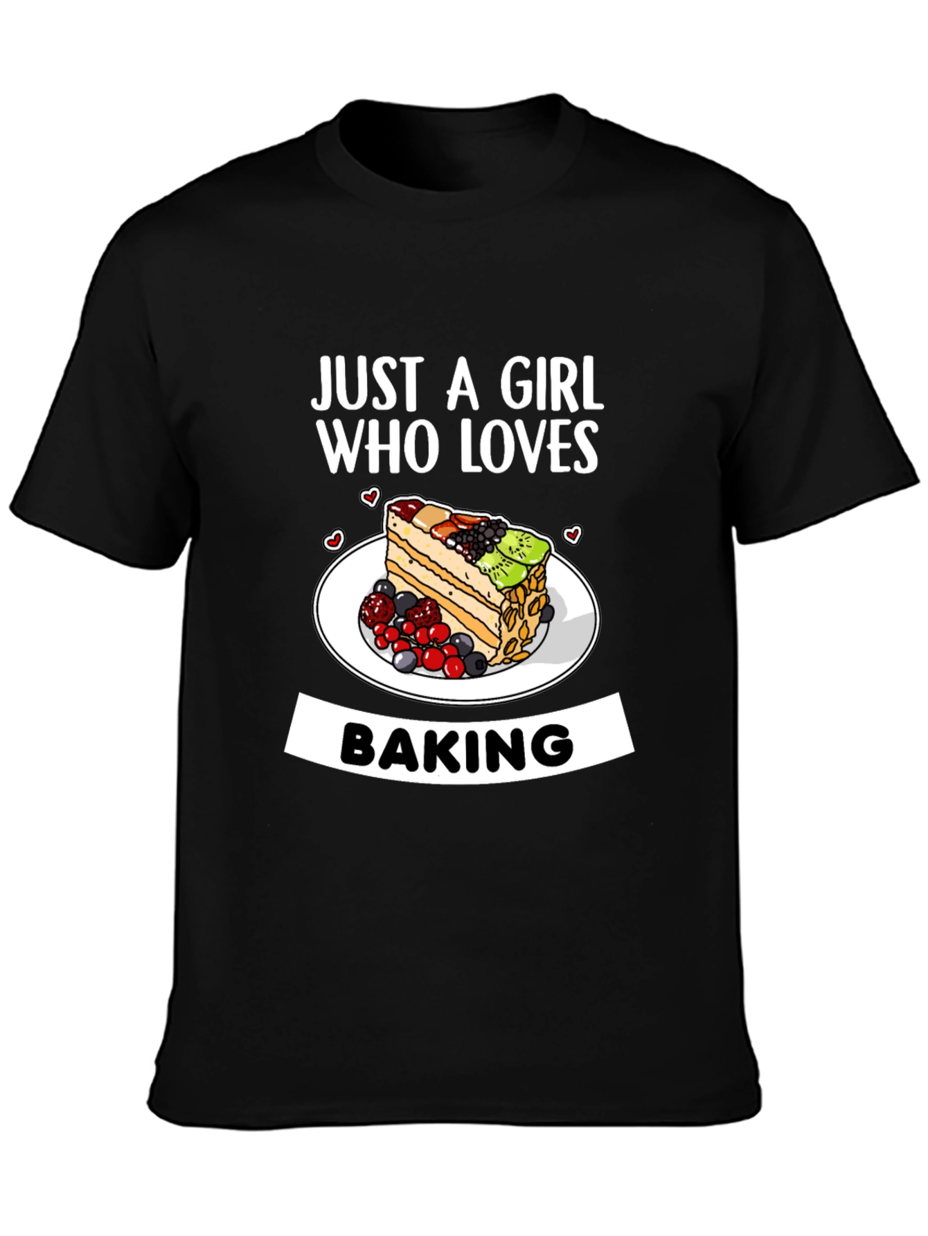 Camiseta Just a Girl Who Loves Baking