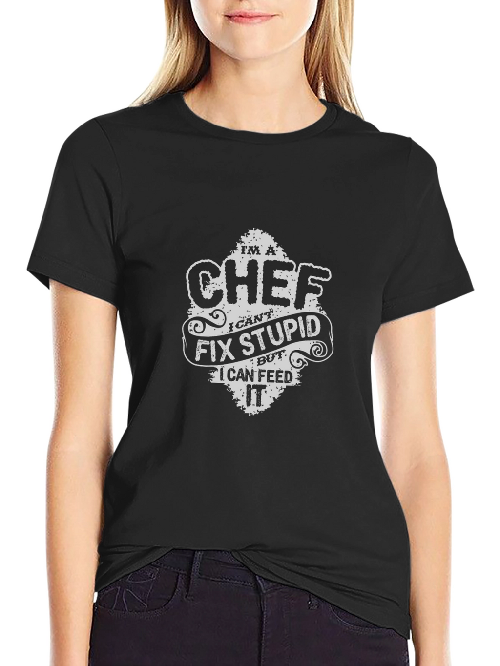 Camiseta Chef: No Puedo Arreglar Estupideces