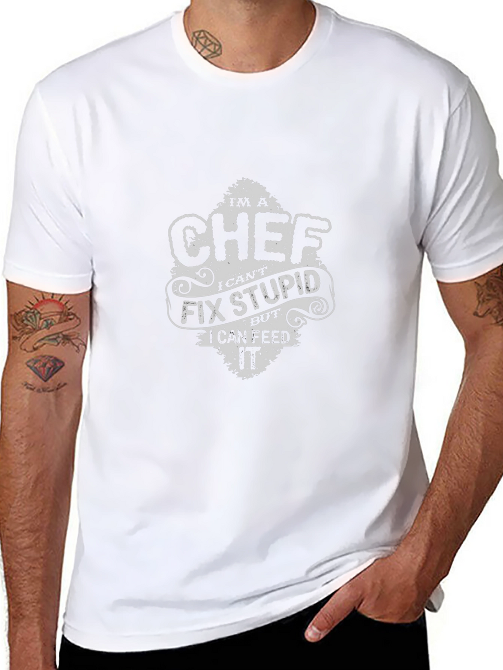 Camiseta Chef: No Puedo Arreglar Estupideces