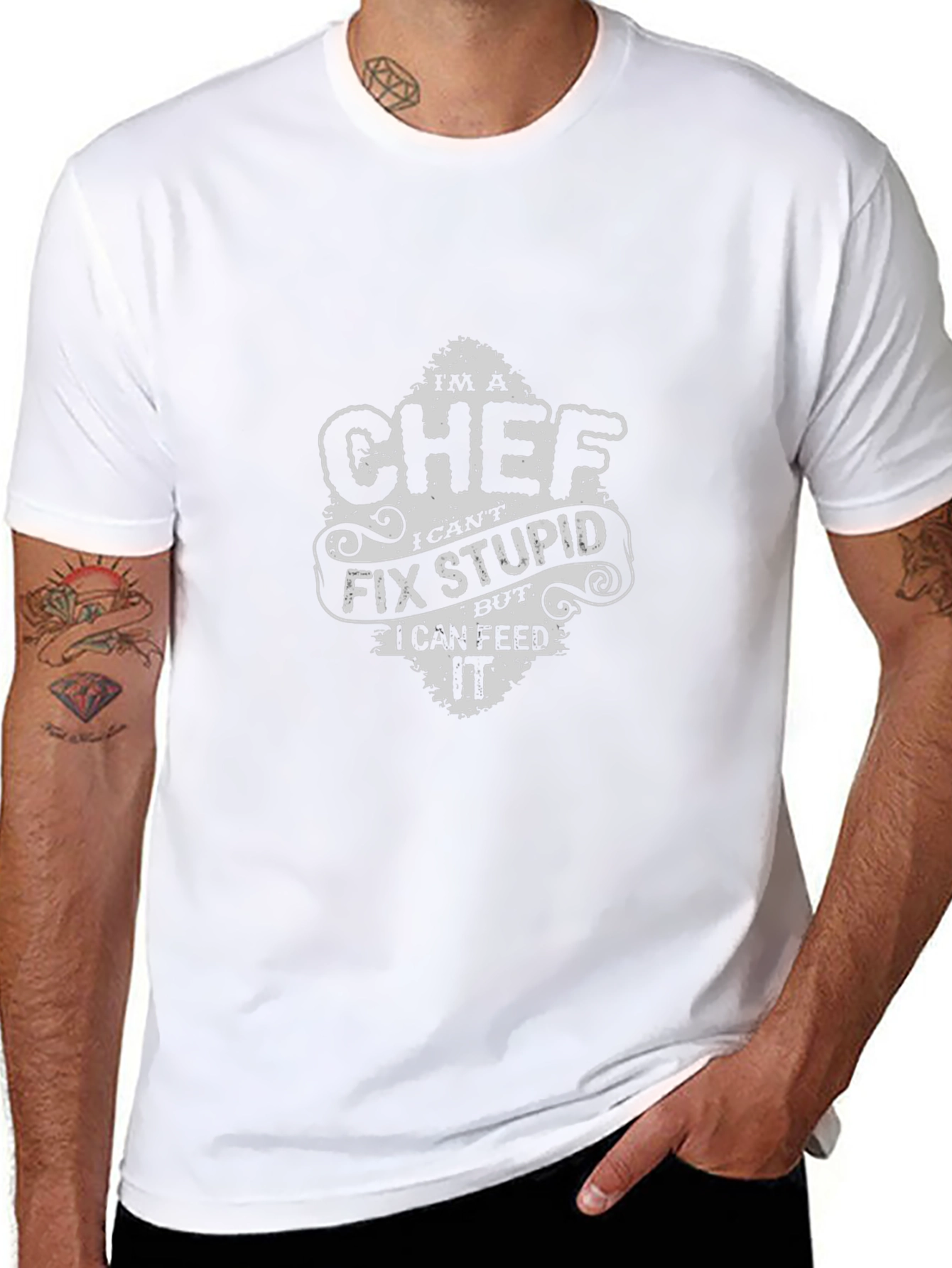 Camiseta Chef: No Puedo Arreglar Estupideces